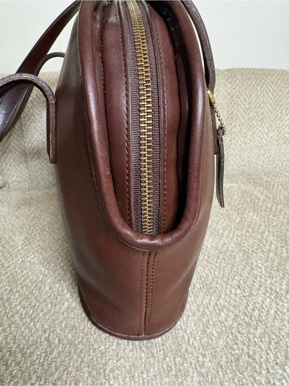 Coach Asheville Bag in Mahogany - Picture 8 of 12
